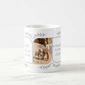 Hund Vater 3 Vertikales Foto Liebende Worte botani Kaffeetasse (Mittel)