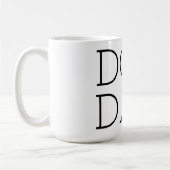 Hund Vater Basset Hound Kaffeetasse (Links)