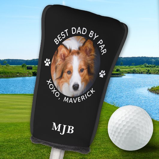 Hund Vater Benutzerdefiniertes Foto Personalisiert Golf Headcover