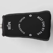 Hund Vater Benutzerdefiniertes Foto Personalisiert Golf Headcover (Vorderseite)