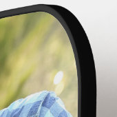 Hund Vater Foto Pickleball Paddle (Linke Seite)