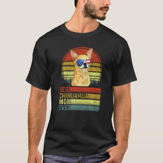 Hund Vintag Beste Chihuahua Mama je Muttertag Jung T-Shirt