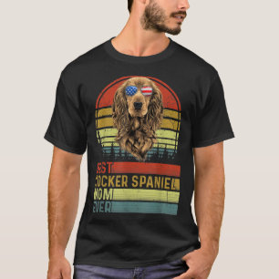 Hund Vintage Beste Cocker Spaniel Mutter überhaupt T-Shirt