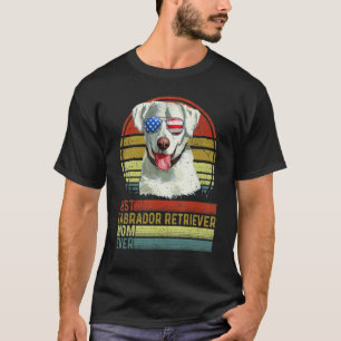 Hund Vintage Beste Labrador Retriever Mutter Aller T-Shirt