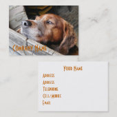 HUND VISITENKARTE (Vorne/Hinten)