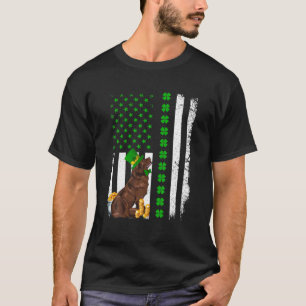 Hund von Neufundland Lover St Patrick's Day Welppy T-Shirt