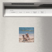 Hund von Sandy Beach Magnet (In Situ (Geschirrspüler))