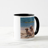 Hund von Sandy-Strand Tasse (VorderseiteRechts)