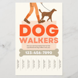 Hund Walking Flyer