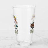 Hund Walking Glas (Links)