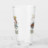 Hund Walking Glas (Rechts)