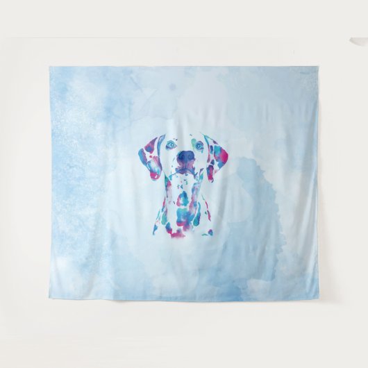 Hund Wandteppich (Vorderseite (Horizontal))