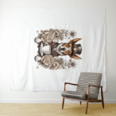 Hund Wandteppich (Beispiel (Horizontal))