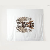 Hund Wandteppich (Vorderseite (Horizontal))
