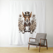 Hund Wandteppich (Beispiel)