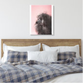 Hund wegschauend leinwanddruck (Insitu (Schlafzimmer))