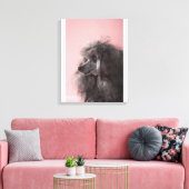 Hund wegschauend leinwanddruck (Insitu (Wohnzimmer))