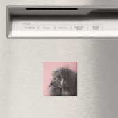Hund wegschauend magnet (In Situ (Geschirrspüler))