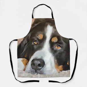 Hund, weiblicher Hund, Berner Hund Schürze