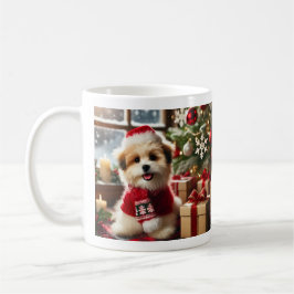 (Hund ♥️ Weihnachten) Klassische Tasse, 11 oz Kaffeetasse