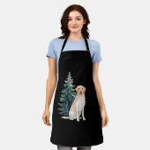 Hund Weihnachtsbaum Party Hund Lover Xmas Schürze (Getragen)