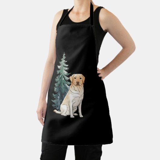 Hund Weihnachtsbaum Party Hund Lover Xmas Schürze (InSitu)