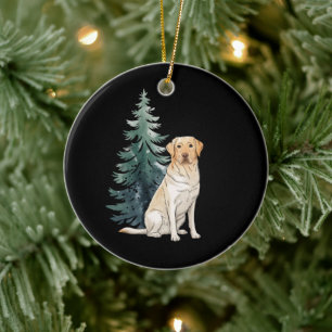 Hund Weihnachtsbaum Party Hunde Liebhaber Xmas Keramik Ornament