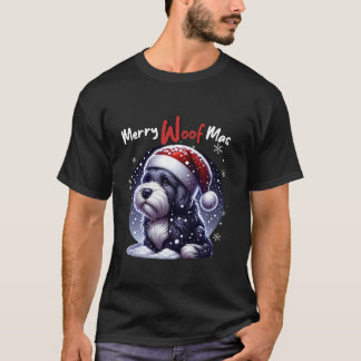 Hund Weihnachtsmann Haustierspezialisten Frauen hä T-Shirt