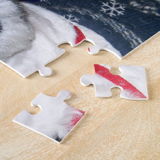 Hund WeihnachtsShih Tzu Puzzle (Seite)
