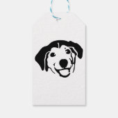 Hund, Welpe, Fibel Geschenkanhänger (Rückseite)