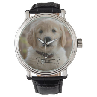 HUND WELPE FOTO NAME BONE BESTER HUND MUTTER VATER ARMBANDUHR