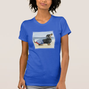 Hund Welpe in Schwimmbädern T-Shirt
