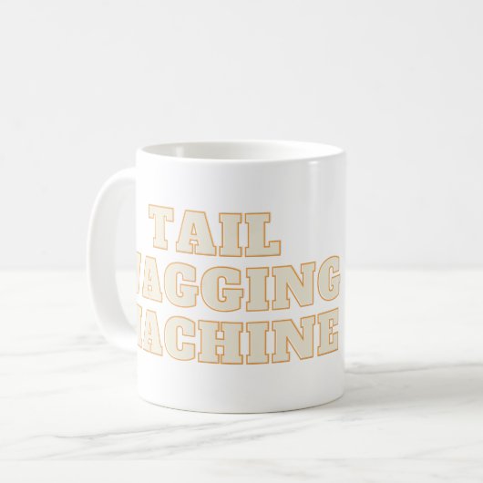 Hund, Welpe Liebe Kaffeetasse (Vorderseite Links)