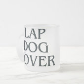 Hund, Welpe Liebe Mattglastasse (Vorderseite Links)