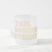 Hund, Welpe Liebe Mattglastasse (Vorderseite Links)