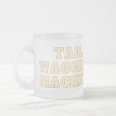 Hund, Welpe Liebe Mattglastasse (Links)