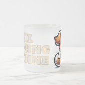 Hund, Welpe Liebe Mattglastasse (Mittel)