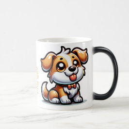Hund, Welpe Liebe Verwandlungstasse