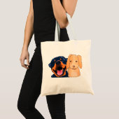 Hund, Welpe, Tier Tragetasche (Vorderseite (Produkt))