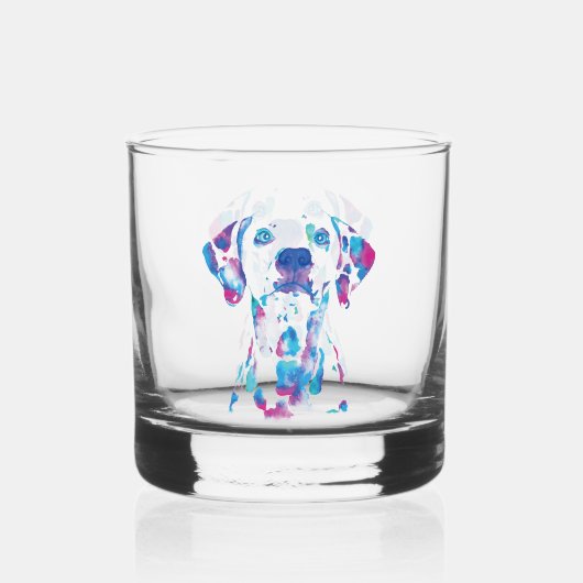 Hund Whiskyglas (Vorderseite)