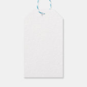 Hund will lustigen erwachsenen Mann Geschenkanhänger (Rückseite)