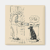 Hund wird älter magnet (Vorne)