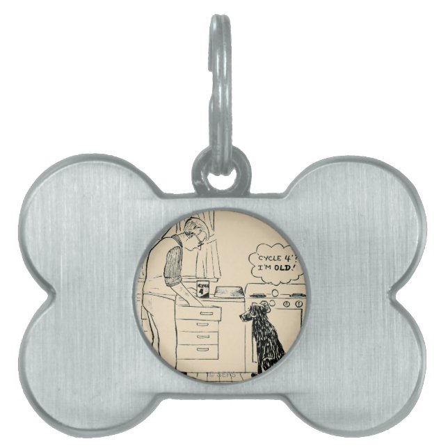 Hund wird älter tiermarke (Vorderseite)