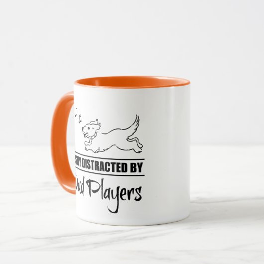 Hund wird leicht von Oud-Spielern abgelenkt Tasse (Vorderseite Links)