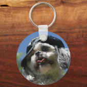 Hund wischen schlüsselanhänger (Vorderseite)