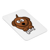 Hund x Knochen Magnet (Rechte Seite)