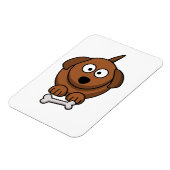 Hund x Knochen Magnet (Linke Seite)