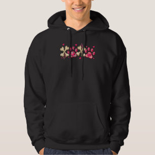 Hund XOXO Glücklich Valentine Mein Valentin ist Hu Hoodie