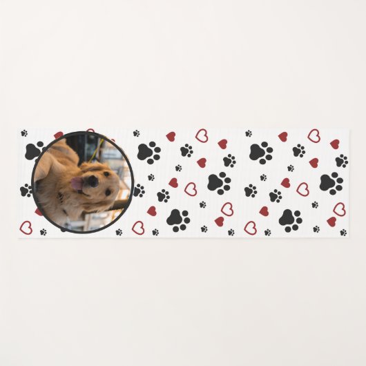 Hund Yogamatte (Vorderseite (Horizontal))