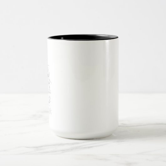 Hund zeichnet Kaffeetasse Cockapoo (Zentrum)